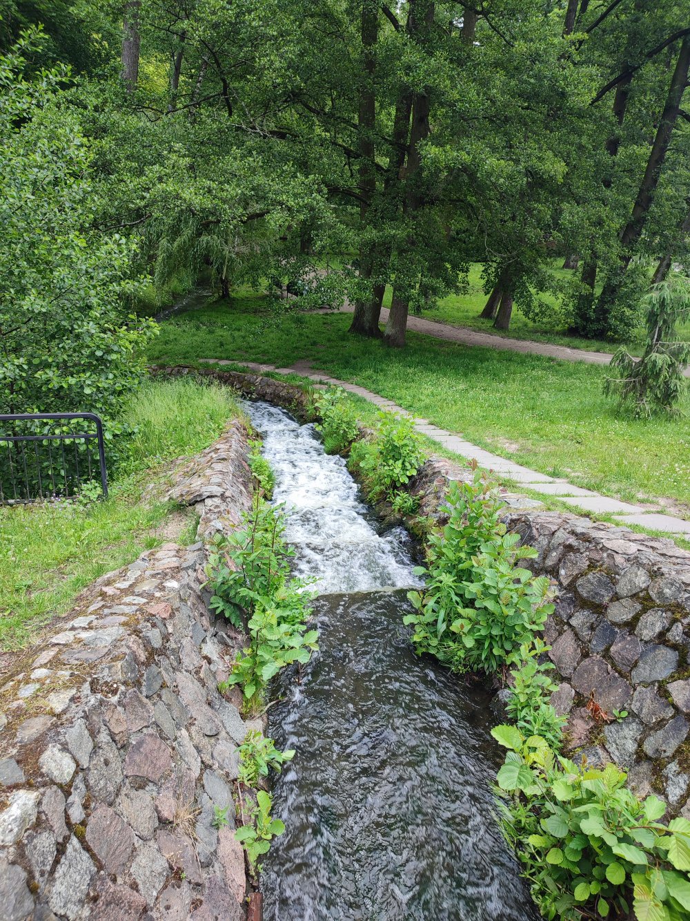 A Photo of a Waterfall